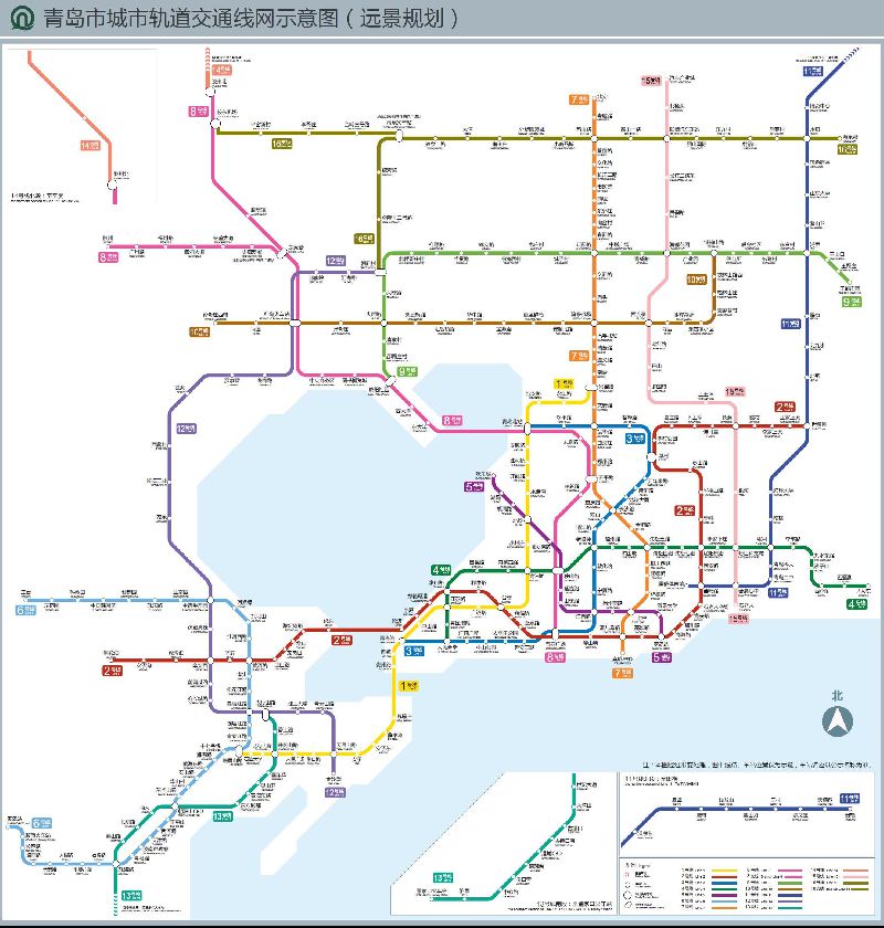 首页 资讯 青岛最新的地铁规划【图】    青岛市轨道交通2020年线网全